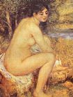 Seating Girl by Pierre Auguste Renoir
